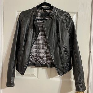 Black Rivet Leather Jacket